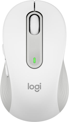Logitech Signature M650 Ασύρματο Bluetooth Ποντίκι για Αριστερόχειρες Off-White