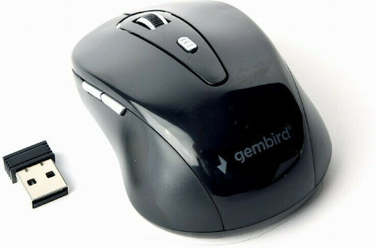 Gembird MUSW-6B-01 Ασύρματο Ποντίκι Μαύρο
