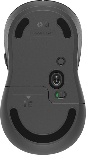 Logitech Signature M650 L Left Ασύρματο Bluetooth Ποντίκι για Αριστερόχειρες Graphite