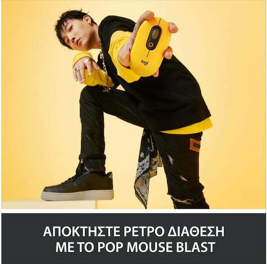 Logitech POP Emoji Wireless Bluetooth Mouse Blast