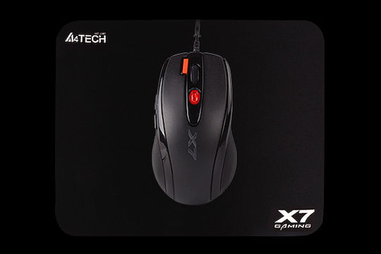 A4Tech X-Game X-7120 Ενσύρματο Ποντίκι Μαύρο