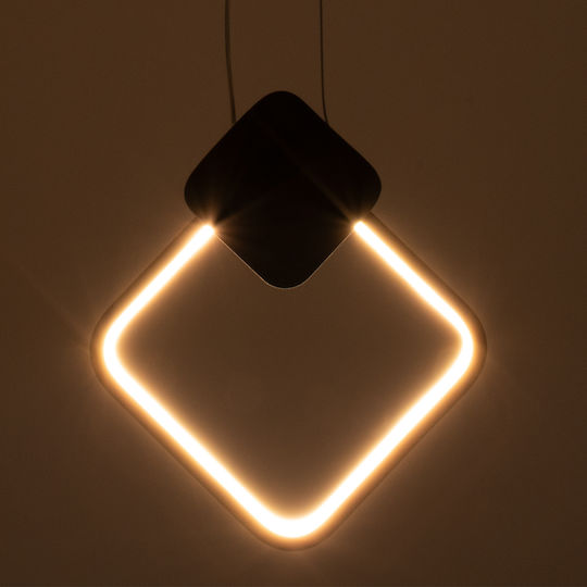 GloboStar Mary Pendant Light Black 20x25x28.5cm
