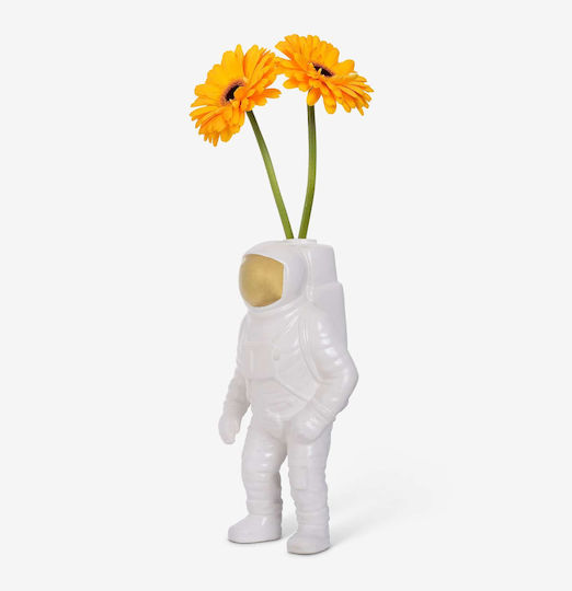 Seletti Vază Decorativă Porțelan Starman Alb 15x11x28cm 1buc