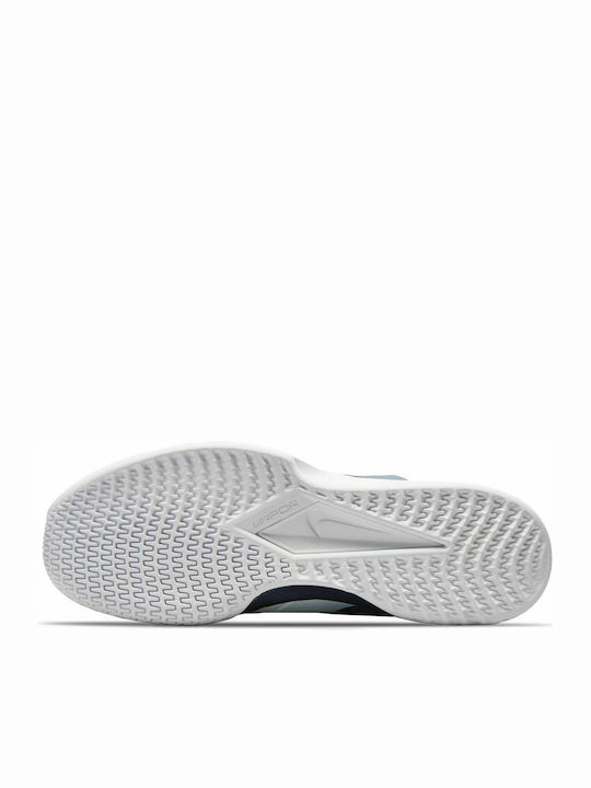 Nike Vapor Lite Tennisschuhe Harte Gerichte Pure Platinum / Obsidian / White