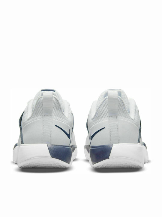 Nike Vapor Lite Tennisschuhe Harte Gerichte Pure Platinum / Obsidian / White