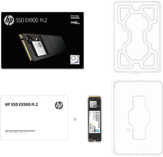 HP EX900 SSD 250GB τύπου M.2 με σύνδεση PCI Express 3.0 2YY43AA