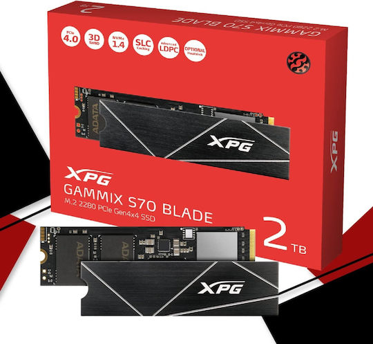 Adata XPG Gammix S70 Blade SSD 2TB M.2 NVMe PCI Express 4.0
