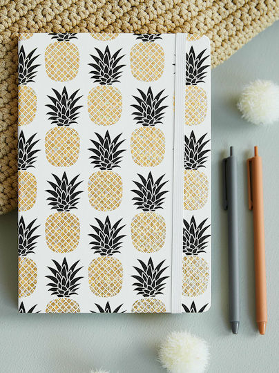 Celestino Tropical Notebook A5 with Blank Pages Multicolour