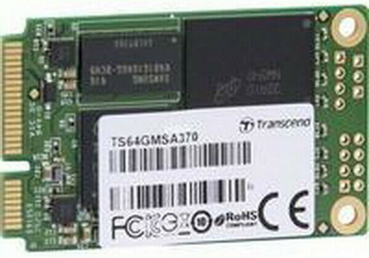 Transcend MSA370 SSD 64GB mSATA SATA III TS64GMSA370