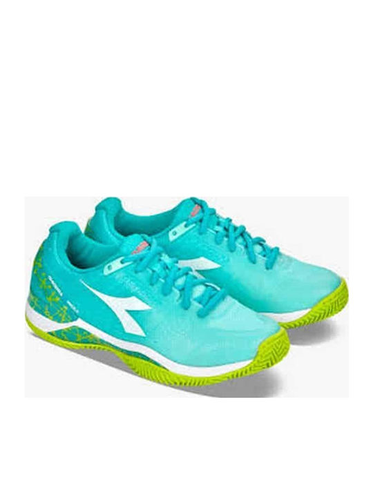 Diadora Speed Blushield Women's Tennis Shoes for Clay Courts Blue Diadora Speed Blushield Women's Tennis Shoes for Clay Courts Blue