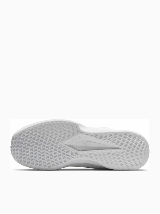 Nike Court Vapor Lite Γυναικεία Παπούτσια Τένις για Σκληρά Γήπεδα White / Metallic Silver