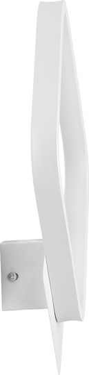 GloboStar Lena Modern Lumină de Perete cu LED Integrat și Lumină Alb Reglabil 25x29.5cm