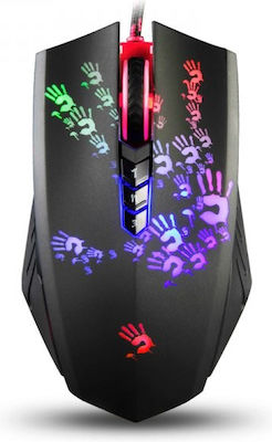A4Tech Bloody Blazing A60 RGB Gaming Ποντίκι 4000 DPI Μαύρο