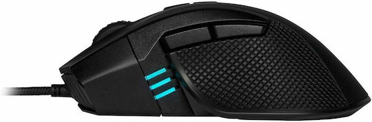 Corsair Ironclaw RGB Gaming Ποντίκι 18000 DPI Μαύρο