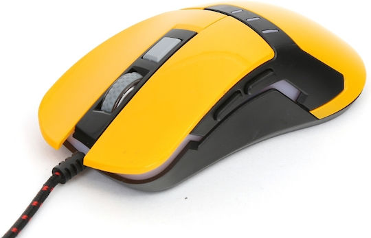 Omega Varr OM-270 Gaming Gaming Maus 3200 DPI Gelb