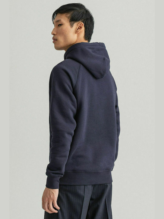 Gant Navy Blue with Hood