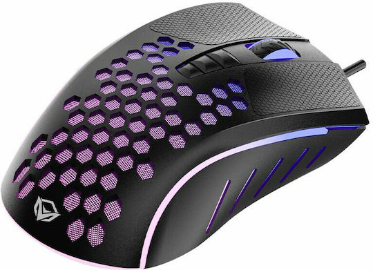 Meetion Honeycomb GM015 RGB Gaming Mouse 6400 DPI Black