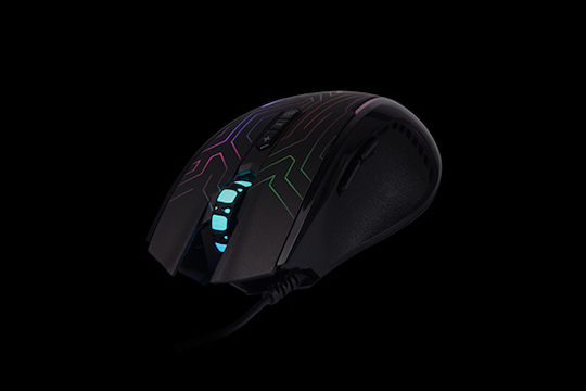 A4Tech X87 RGB Gaming Mouse Negru