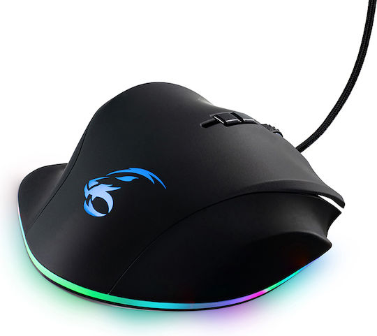 MediaRange MRGS203 RGB Gaming Mouse 5000 DPI Black