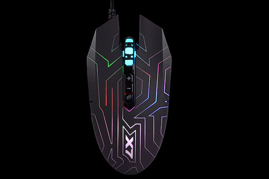 A4Tech X77 RGB Геймърска Мишка Черен