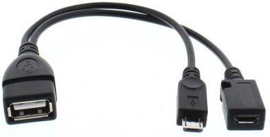 Well Μετατροπέας USB-A female σε micro USB male 1τμχ 16006