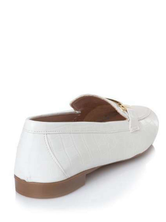 Дамски Loafers в Бял Цвят