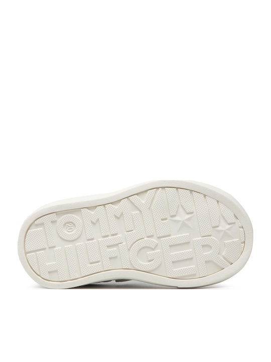 Kids Sneakers with Scratch White