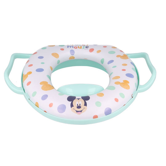 Thermobaby Παιδικό Κάθισμα Τουαλέτας Mickey Mouse με Χειρολαβές & Μαξιλαράκι Πολύχρωμο