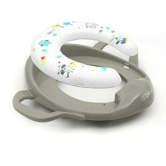 Bbluv Toddler Toilet Seat Poti with Handles & Gray Cushion