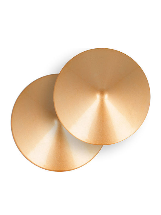 Coquette Chic Desire Circle Nipple Covers Gold