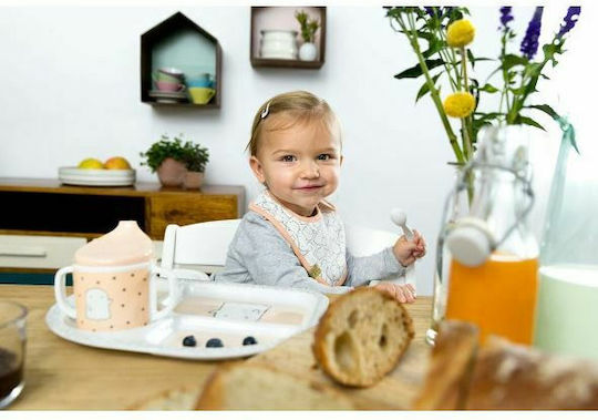 Laessig Feeding Set Adventure Dragonfly made of Melamine Purple 4pcs