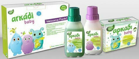 Arkadi Baby Welcome Pack Baby Liquid Laundry Detergent with Green Soap 200ml