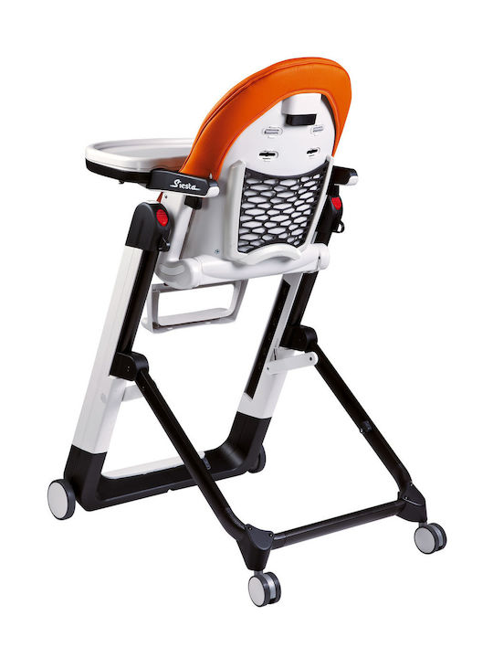 Peg Perego Siesta Αναδιπλούμενο Καρεκλάκι Φαγητού με Ρυθμιζόμενο Ύψος Lucent