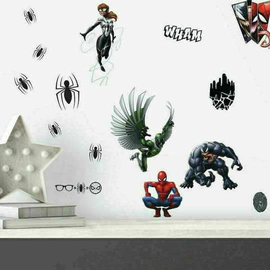 RoomMates Decor Kids Wall Sticker Spider Man 32pcs