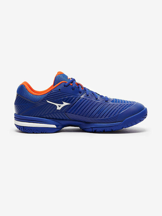 Mizuno Wave Exceed Tour 3 AC Ανδρικά Παπούτσια Τένις για Όλα τα Γήπεδα Μπλε