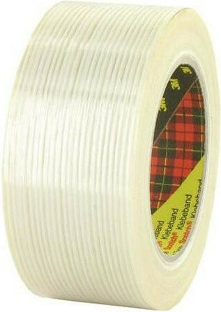 3M Noisy Packaging Film 50mm x 50m White με Υαλοΐνες