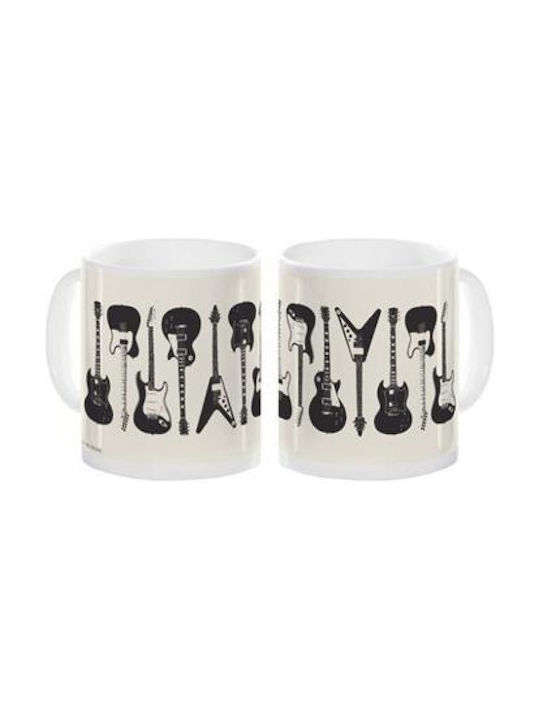 Electric Guitars Ceramic Cup Beige