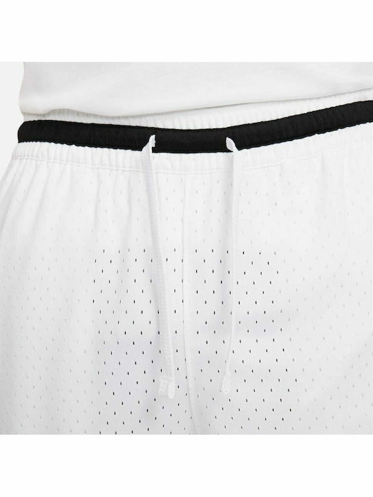 Bermudă Sportivă de Bărbați Dri-Fit Albă