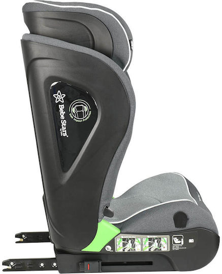 Bebe Stars Leon Baby Car Seat i-Size with Isofix Grey