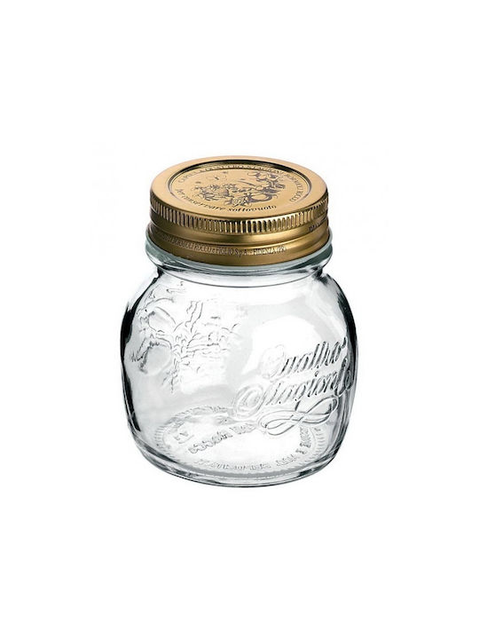 Bormioli Rocco Quatro Stagioni Vase General Use with Lid Glass Transparent 250ml