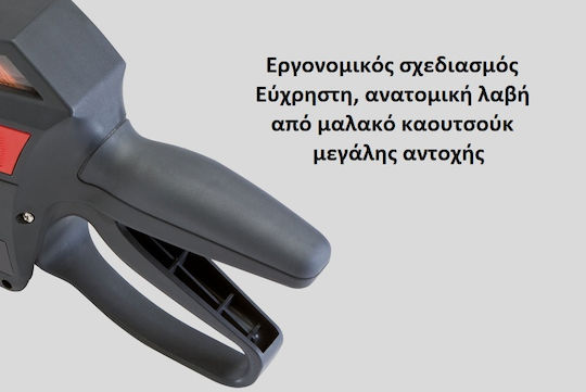 Contact TE 8.26 Μηχανικός Ετικετογράφος Χειρός Μονός σε Μαύρο Χρώμα