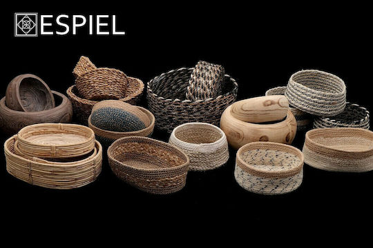 Espiel Brotkorb Hölzernes Braunes 22x14x4cm