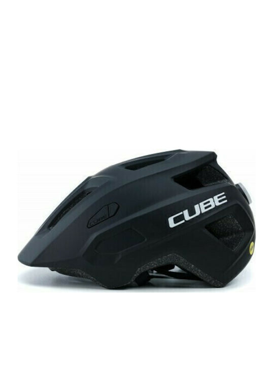 CUBE Linok II Kids' Helmet for Mountain Bike Black with MIPS Protection & LED Light