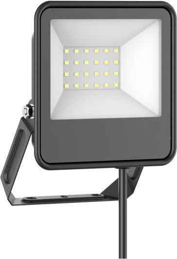 Elvhx Waterproof LED Floodlight 30W Natural White 4000K IP65