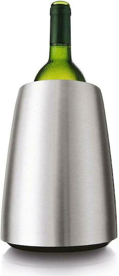 Vacu Vin Prestige Βάση Μπουκαλιού Inox με Διαστάσεις 15x15x20.5cm