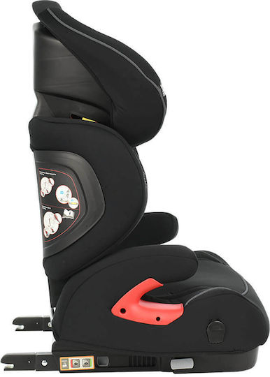 Bebe Stars Magic Baby Car Seat with Isofix Grey Black 15-36 kg