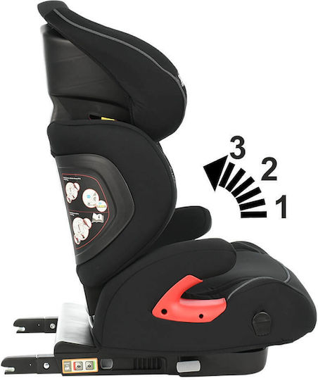 Bebe Stars Magic Baby Car Seat with Isofix Mint Black 15-36 kg