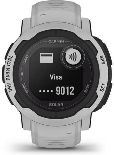 Garmin Instinct 2 Solar 45mm Αδιάβροχο Smartwatch με Παλμογράφο (Mist Gray)