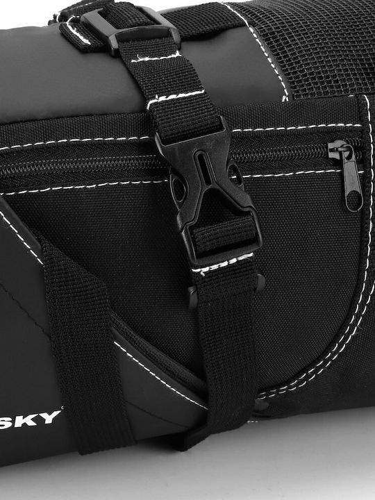 Wozinsky Large Roomy Saddle Седална торба за велосипед Черен WBB9BK