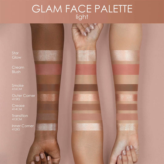 Natasha Denona Glam Palette Make-up Light